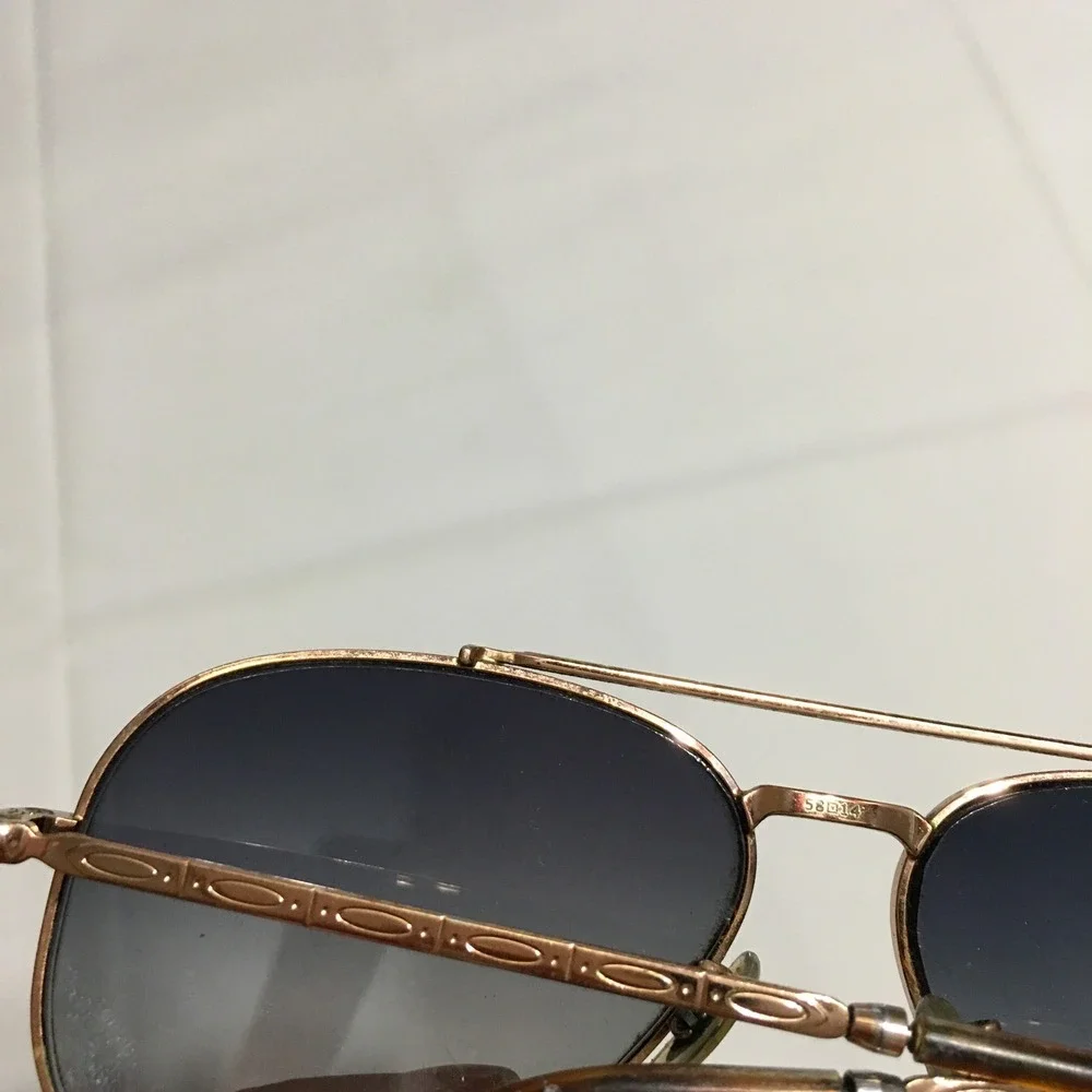 Ray-Ban RB3625 New Aviator 9202/3F Sunglasses Unisex 58mm Gold Blue Italy